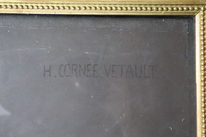 null Hélène CORNEE-VETAULT (1849-1939).

Portrait de femme assise.

Important pastel...