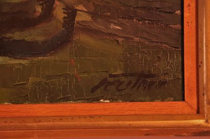 null Wolf REUTHER (1917-2004).

Vue de Venise.

Huile sur toile.

Signée en bas à...