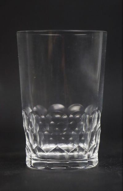 null BACCARAT, modèle Chauny.

Suite de quatre verres en cristal.

H_8 cm