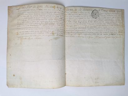 null Ensemble de documents manuscrits du XVIIème, XVIIIème et XIXème siècles, la...