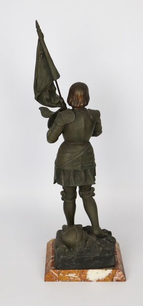null O. RUFFONY (XIXème-XXème siècle)

Sculpture en régule patiné et base en marbre.

Jeanne...