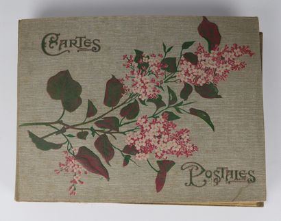 null Album de cartes postales anciennes comprenant 309 cartes environ, Bretagne,...