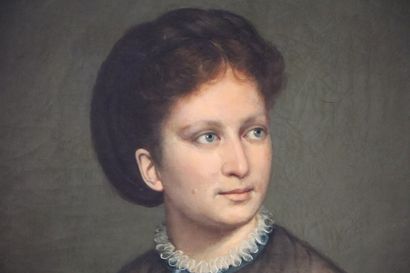null Jean Baptiste BONJOUR (1801-1882).

Portrait d'homme et portrait de femme.

Deux...
