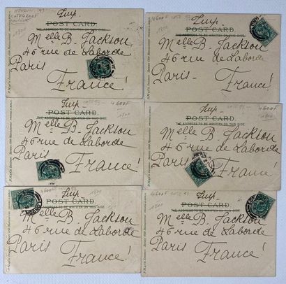 null D'après Raphael KIRCHNER (1875-1917)

Suite de six cartes postales Art Déco...