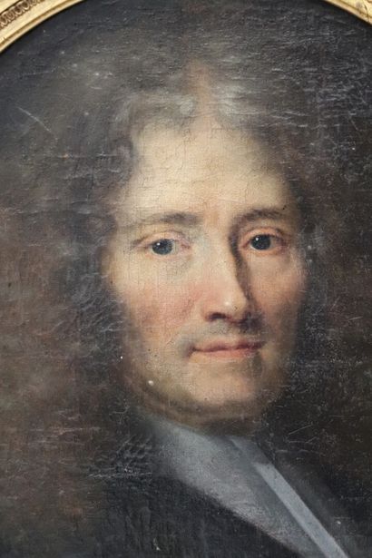 null Ecole française du XVIIème siècle.

Portrait d'homme.

Huile sur toile.

H_56...