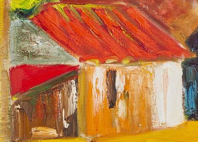 null Hubert DAMON (1935-2020).

Maisons provençales.

Huile sur toile, signée en...