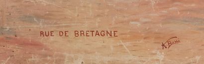 null A BASSI, circa 1900.

Paris, la rue de Bretagne et le square du Temple.

Deux...