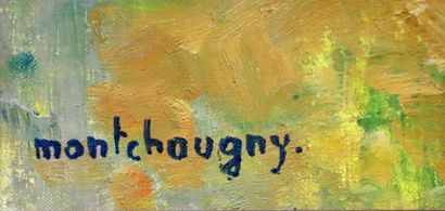 null Jean MONTCHOUGNY (1915-2008).

Vue de la Charité.

Huile sur toile, signée en...