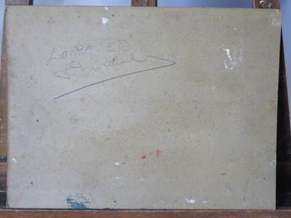 null Pierre MIRAULT (1900-1982).

Loire, été.

Huile sur carton, signée en bas à...