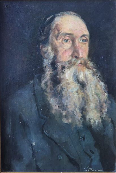 null Louis Jacques MARION (1856-1896).

Portrait de Camille Pissarro.

Huile sur...