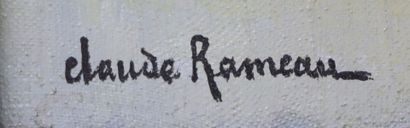 null Claude RAMEAU (1876-1965).

La Loire à La Charité.

Huile sur toile, signée...