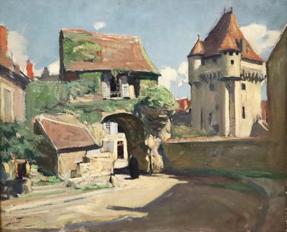 null Lucien Hector JONAS (1880-1947).

Nevers, la Porte de Croux. 

Huile sur toile...