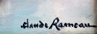 null Claude RAMEAU (1876-1955).

Bord de Loire.

Huile sur toile, signée en bas à...