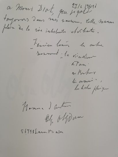 null Jacques DUBOIS.

OLGA OLBY.

Catalogue raisonné.

Paris, éditions du Chêne Vert...