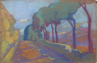 null Paul COLAS (1902-1993).

Paysage du nivernais.

Pastel, non signé

H_32,6 cm...