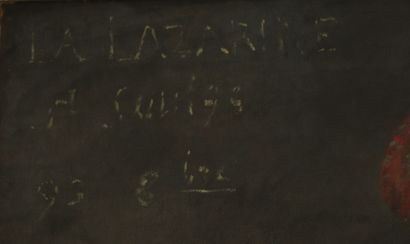 null Louis DAUVERGNE (1828-1899).

La lazarine, Saint Saulge, octobre 1893.

Huile...
