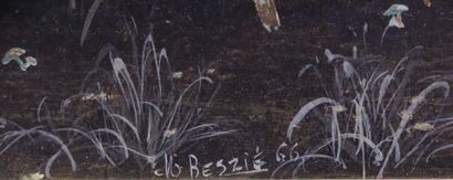 null Michel BESZIE (né en 1940).

Le pigeonnier.

Huile sur panneau, signée en bas...