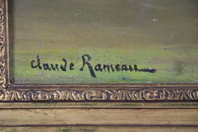 null Claude RAMEAU (1876-1965).

La Loire au couchant.

Huile sur toile, signée en...