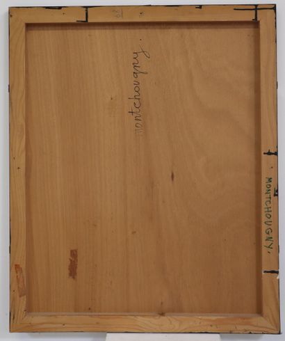 null Jean MONTCHOUGNY (1915-2008).

Nu assis.

Technique mixte sur papier, signée...