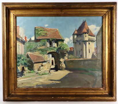 null Lucien Hector JONAS (1880-1947).

Nevers, la Porte de Croux. 

Huile sur toile...
