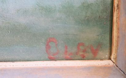 null Olga OLBY (1900-1990).

Bretagne.

Huile sur panneau, signée en bas à droite.

H_28...