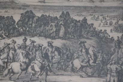 null Romeyn De Hooghe (1645-1708) d'après F. Van der Meulen (1634-1690).

L'entrée...