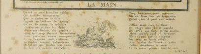 null Louis Philibert DEBUCOURT (1755-1832).

La rose et la main.

Paire de gravures...