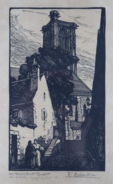 Fernand CHALANDRE (1879-1924).

Nevers, rue...
