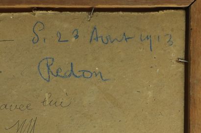 null Jean-Henri GROMOLARD (1888-1953).

Vue de Redon.

Huile sur carton, non signée.

Inscriptions...