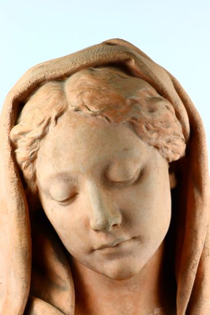 null Henri Emile ALLOUARD (1844-1929).

Annunziata.

Sculpture en terre cuite.

Titrée...