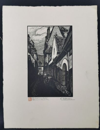 null Fernand CHALANDRE (1879-1924).

Nevers, the Maubert street, salon de la Nationale...