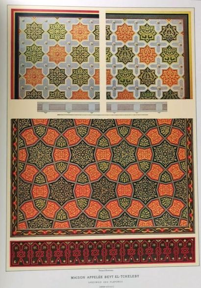 null Emile PRISSE D'AVENNES (1807-1879).

Arte araba al Cairo (Islamic Art).

Beirut,...