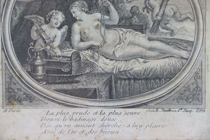 null Vénus et l'amour.

Gravure en noir, chez Jacob rue Saint Jacques à Paris.

XVIIIème...