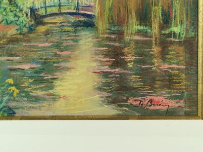 null Didier BERÉNY (1901-1993).

Le jardin de Claude Monet à Giverny.

Pastel sur...