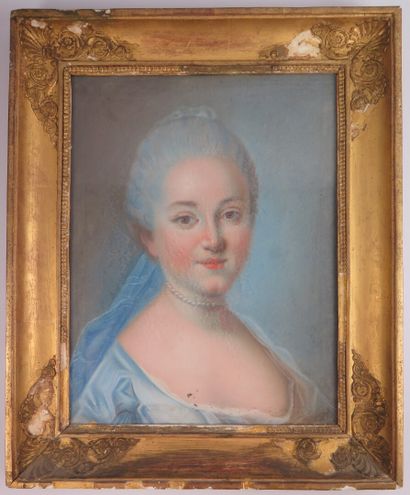 null Ecole française du XVIIIème siècle.

Portrait présumé de Madame Marie-Antoinette...