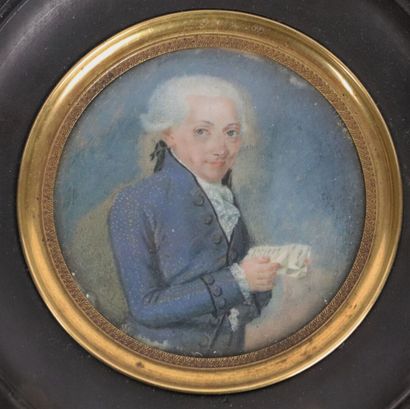 null Ecole française du XVIIIème siècle.

Homme à la lettre.

Miniature sur ivoire.

D_6,2...