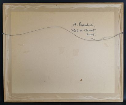 null Adrianus REMIËNS (1927).

Personnages, 2005.

Acrylique sur papier signée A.REMIËNS...