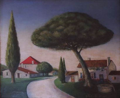 null Gérard FILASTRE-DUMONT (1891-1933).

Village of the South.

Oil on canvas, signed...