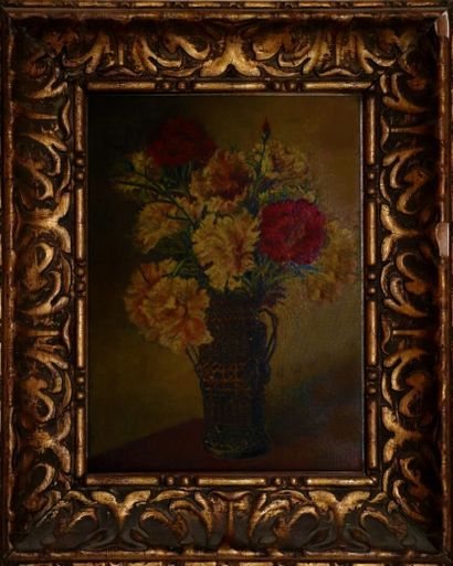 null Henry Emile VOLLET (1861-1945), école française des peintres voyageurs d'Indochine.

Bouquet...