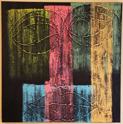 null 
Marc PHILIP (né en 1958).




Compositions.




Trois acryliques sur toile,...