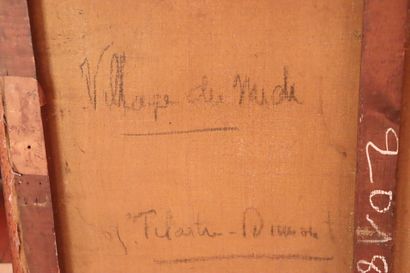 null Gérard FILASTRE-DUMONT (1891-1933).

Village du Midi.

Huile sur toile, signée...