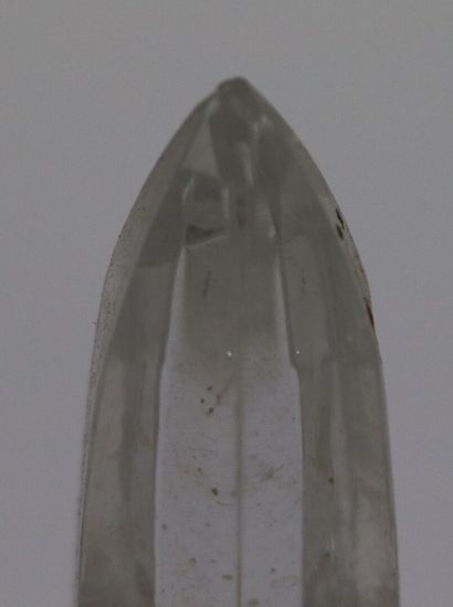 null Suite de quatre sabres de lustre en cristal.

XIXème siècle.

H_21,5 cm