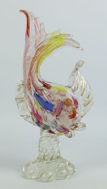null MURANO and CLICHY.

Horse and fish in colored drawn glass.

L_16,5 cm to 32,5...