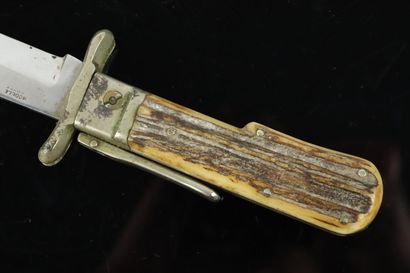 null Hunting knife à la d'Estaing.

Blade signed "le Louis d'or".

Metal, stainless...