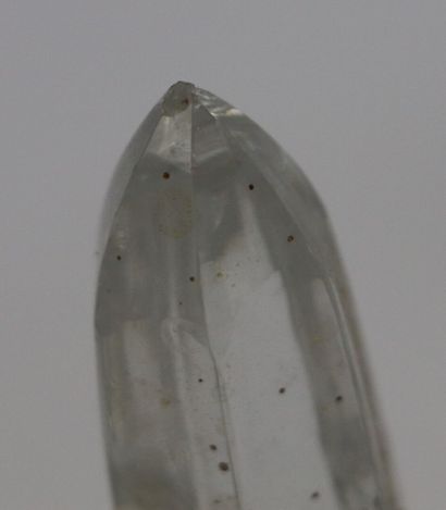 null Suite de quatre sabres de lustre en cristal.

XIXème siècle.

H_21,5 cm