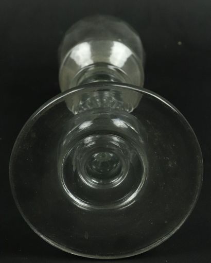 null Lampe de dentellière en cristal.

XIXème siècle.

H_28 cm