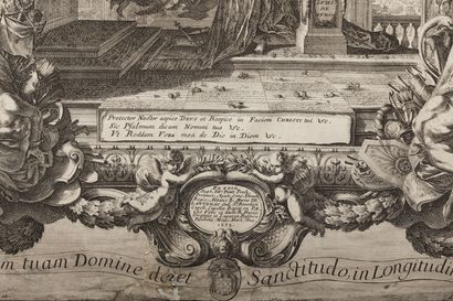  Jean LE PAUTRE (1618-1682) et Henri LE ROY (1579-1652). 
Rare gravure préfigurant...