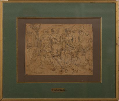 null 
Theodor VAN THULDEN (1606-1669), attribué à.



Scènes bibliques.



Deux dessins...