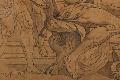 null 
Theodor VAN THULDEN (1606-1669), attributed to.



Biblical scenes.



Two...