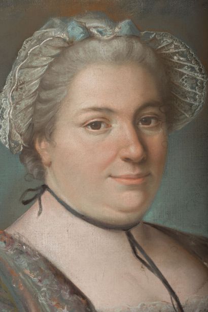 null Ecole française du XVIIIème siècle

Portrait de femme au fichu.

Pastel, marouflé...